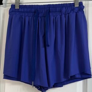 Vibrant Blue Women's Athletic Shorts